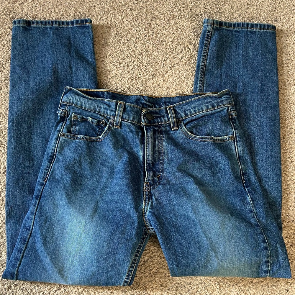 Levi's 505 Men's Straight Blue Jeans 30x30
